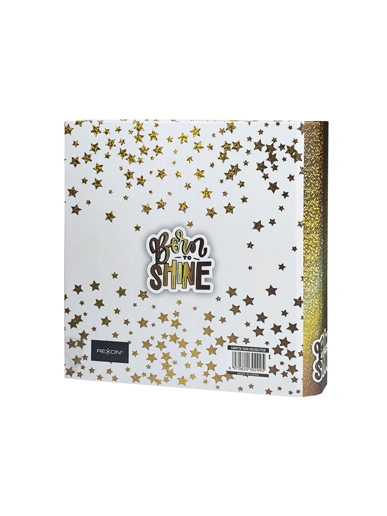 CARPETA 3X40 REXON BORN TO SHINE