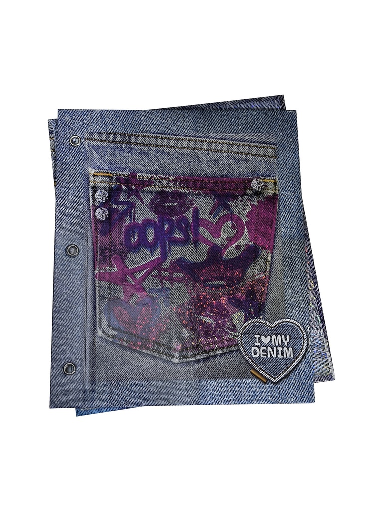 CARPETA REXON Nº3 2 TAPAS I LOVE MY DENIM