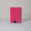 CUADERNO FERA 16X21 ANILLADO PENSAMIENTOS ALEATORIOS 96H LISO
