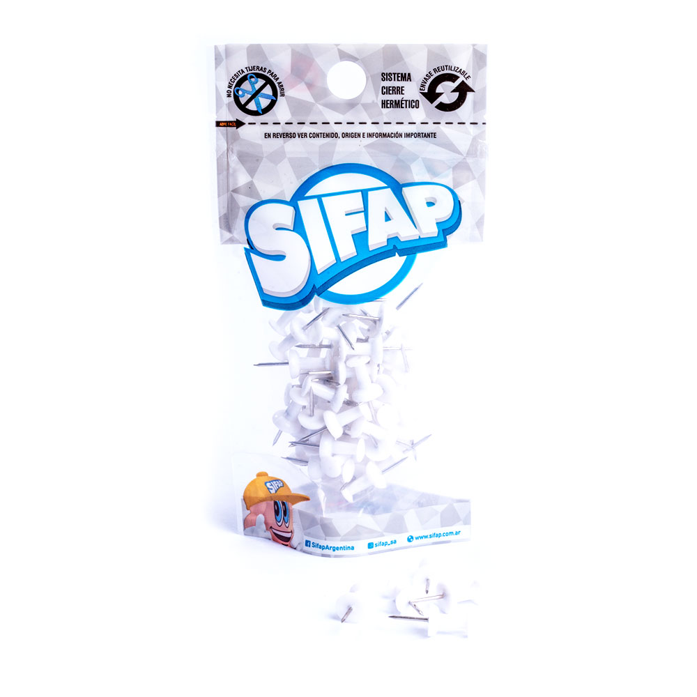 SEÑALADOR SIFAP GALERA X50 BLANCO Y NEGRO