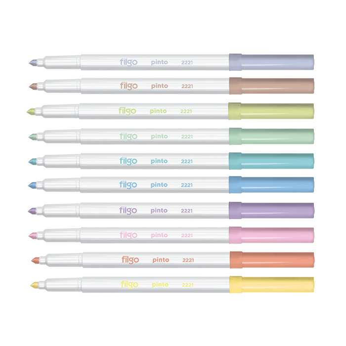 MARCADOR FILGO PINTO 2221 CONIC X10 PASTEL