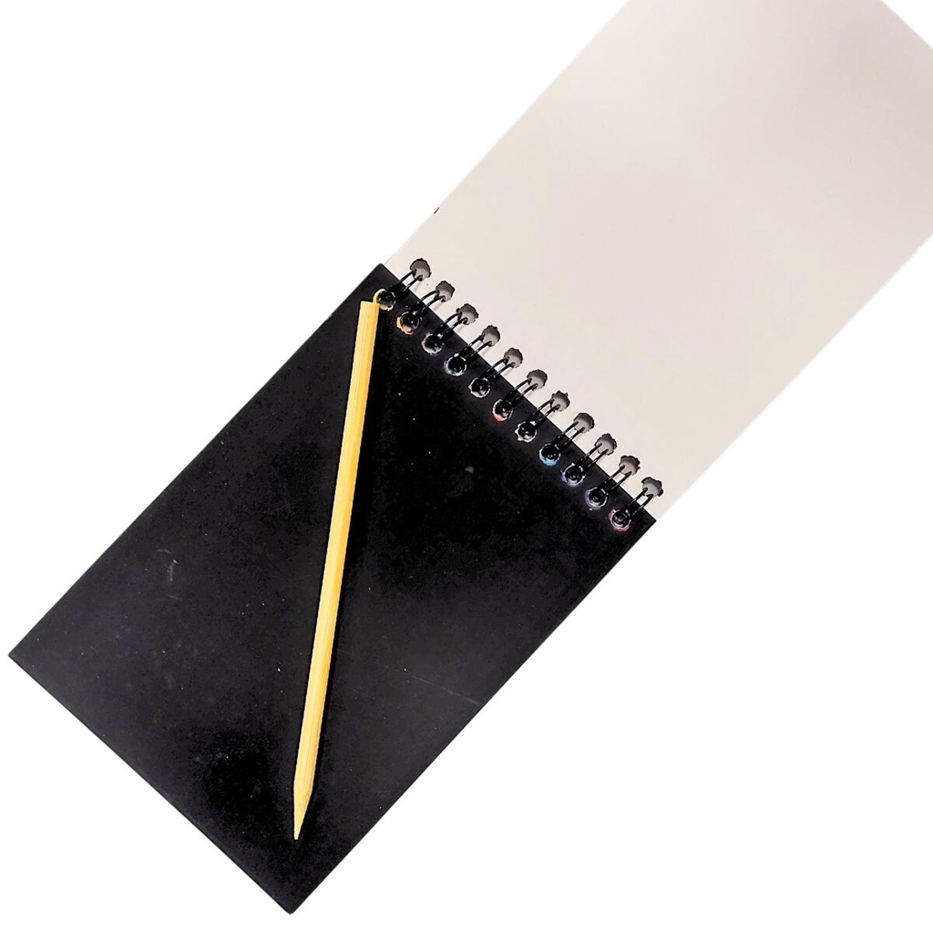 PAPEL MAGICO LIBRETA ESPIRALDA X12 HOJAS