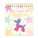 ALBUM DE STICKERS RY ANILLADO 9x9cm X 10 PLANCHAS 1095