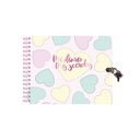 DIARIO INTIMO RY ANILLADO CON RELIEVE 17.5x14cm 50 HOJAS 1093