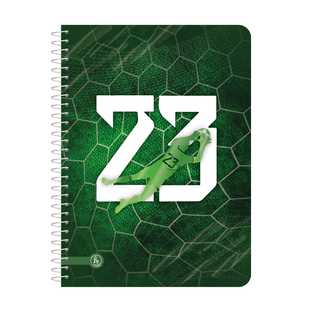 CUADERNO RY A5 SEMIRIGIDO ANILLADO 15x21cm 80 HOJAS RAYADAS ARGENTINA 1089