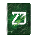 CUADERNO RY A5 SEMIRIGIDO ANILLADO 15x21cm 80 HOJAS RAYADAS ARGENTINA 1089