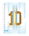 CUADERNO RY A5 SEMIRIGIDO ANILLADO 15x21cm 80 HOJAS RAYADAS ARGENTINA 1089