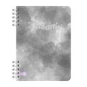CUADERNO RY A5 ANILLADO 15x21cm 80 HOJAS RAYADAS ACUARELA 1018