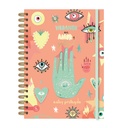 CUADERNO RY 1014 A5 ANILLADO 15X21CM 80 HOJAS RAYADAS UNIVERSO