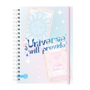 CUADERNO RY 1014 A5 ANILLADO 15X21CM 80 HOJAS RAYADAS UNIVERSO