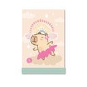 ANOTADOR RY CON SOLAPA 15x21cm 50 HOJAS RAYADAS CAPYBARA 1005