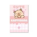 ANOTADOR RY CON SOLAPA 15x21cm 50 HOJAS RAYADAS CAPYBARA 1005
