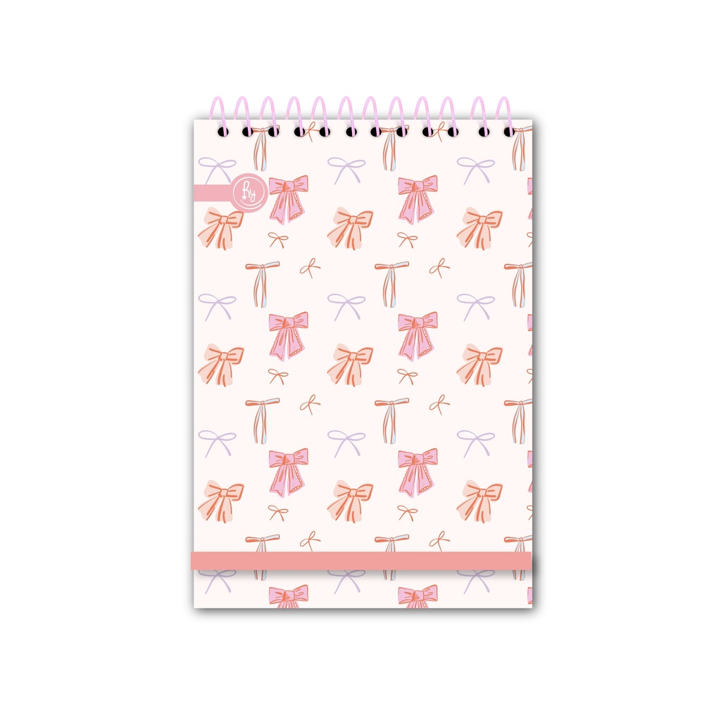 LIBRETA RY 1004 ANILLADA 9X13CM 60 HOJAS RAYADAS VARIOS MOTIVOS