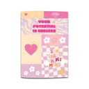 LIBRETA RY ACABALLADA 10.5x15cm 64 HOJAS RAYADAS VARIOS MOTIVOS 1001