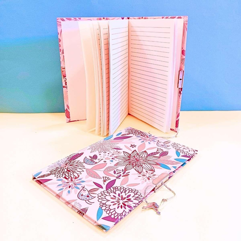 DIARIO COLOURS FLORES 14.5x21cm