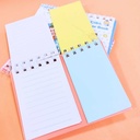 LIBRETA COLOURS ESPIRALADA CON STICKERS + 60 HOJAS RAYADAS Y 12 HOJAS LISAS DULCES
