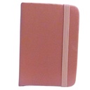 LIBRETA COLOURS A6 CON ELASTICO 80 HOJAS LISAS 9x14cm BRILLOS