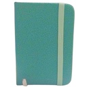 LIBRETA COLOURS A5 CON ELASTICO 80 HOJAS LISAS 14.5x21cm BRILLOS