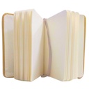 LIBRETA COLOURS A5 CON ELASTICO 80 HOJAS LISAS 14.5x21cm BRILLOS