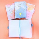 LIBRETA COLOURS C6 80 HOJAS RAYADAS 11x16cm FRASES