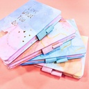 LIBRETA COLOURS C6 80 HOJAS RAYADAS 11x16cm FRASES