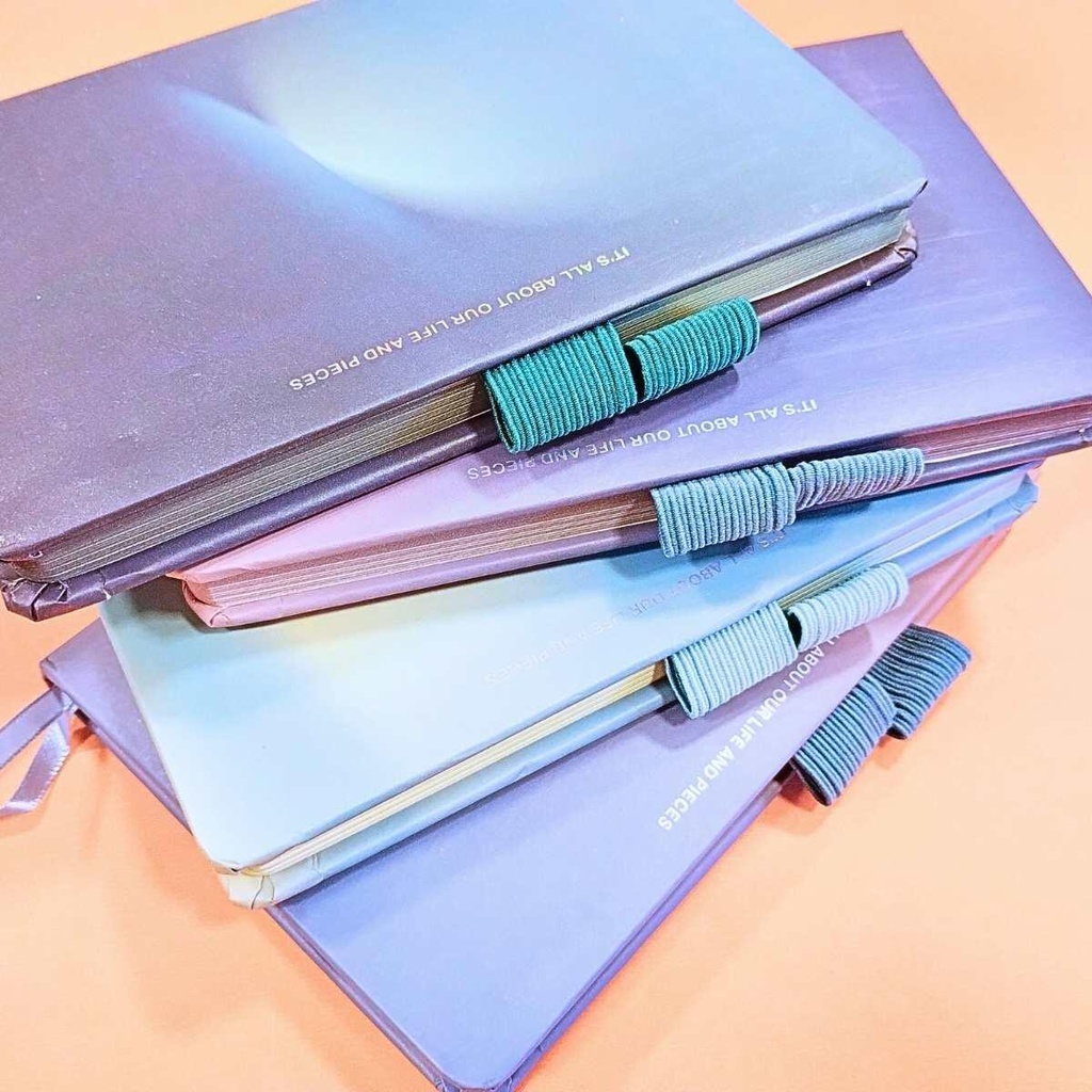 LIBRETA COLOURS C6 80 HOJAS RAYADAS 11x16cm DEGRADE