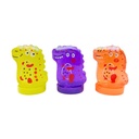 SLIME COLOURS CON GLITTER Y CRUNCHY DINOS
