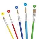 PINCELES RECARGABLE CARIOCA ESCOLARES X5