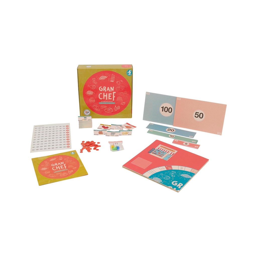 JUEGO DE MESA BARCO DE PAPEL GRAN CHEF