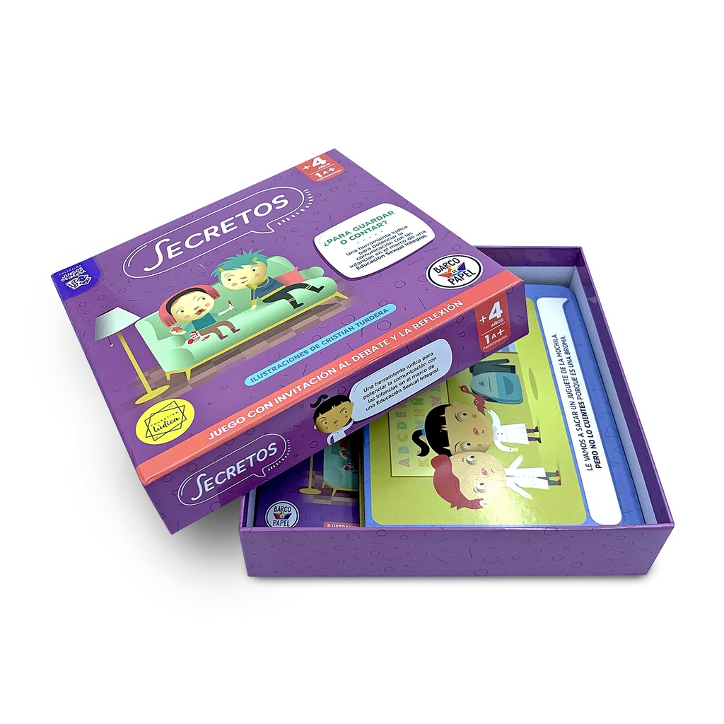 JUEGO DE MESA BARCO DE PAPEL SECRETOS