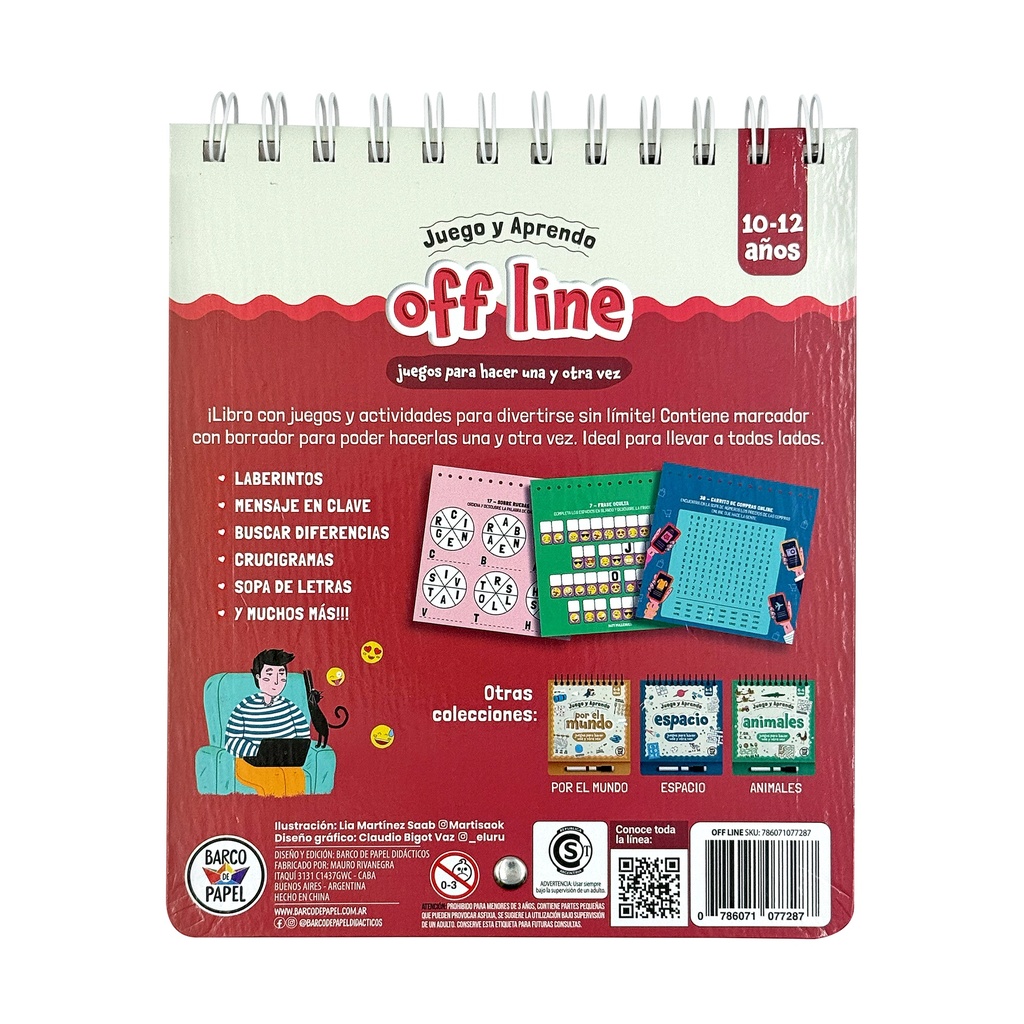 LIBRO BARCO DE PAPEL MI LIBRO JUEGO Y APRENDO OFF LINE