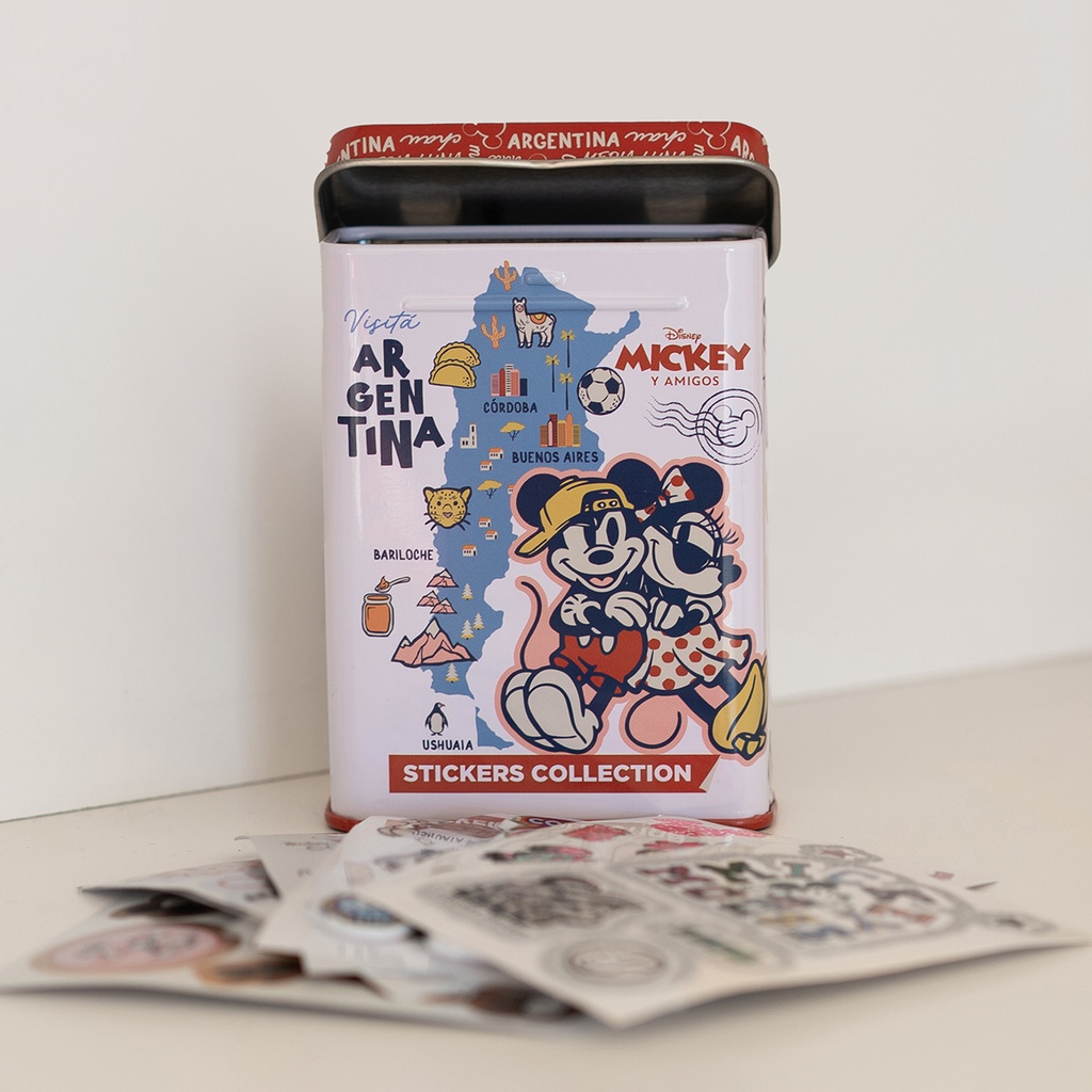 STICKERS WERO EN LATA X 8 PLANCHAS MICKEY