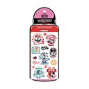 STICKERS WERO UV TRANSFER X 2 PLANCHAS MINNIE/MICKEY