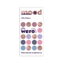 STICKERS WERO ORGANIZADORES BULLET X 10 PLANCHAS DISEÑOS SURTIDOS