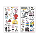 STICKERS WERO UV TRANSFER X 2 PLANCHAS SNOOPY