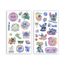 STICKERS WERO UV TRANSFER X 2 PLANCHAS STITCH