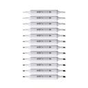 MARCADOR FILGO ALLOY DOBLE PUNTA X 96 TONOS SURTIDOS