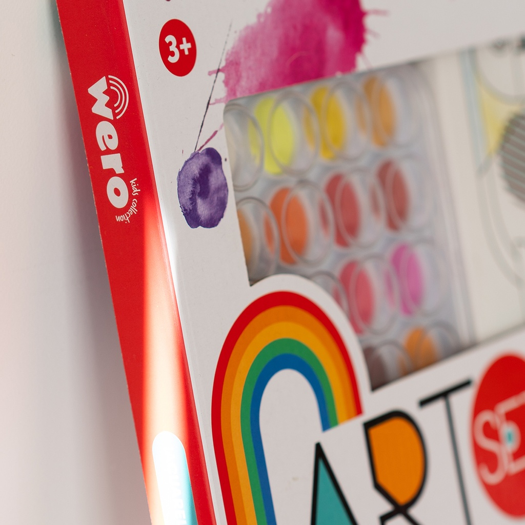 SET WERO ACUARELAS X 36 COLORES + 2 BASTIDORES