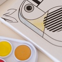 SET WERO ACUARELAS X 36 COLORES + 2 BASTIDORES