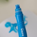 TEMPERA WERO CON PUNTA PINCEL X 6 COLORES SURTIDOS