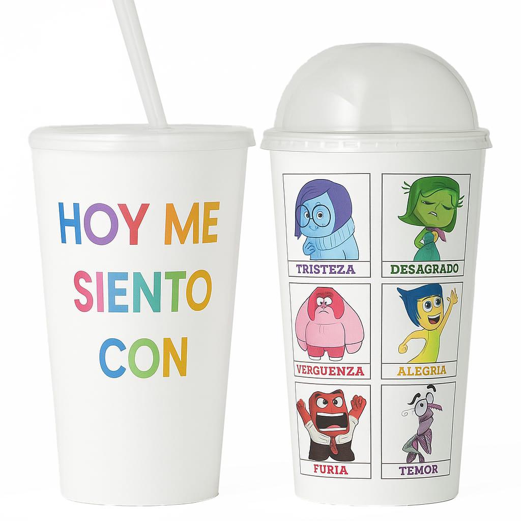 VASO CON BOMBILLA MODELOS SURTIDOS
