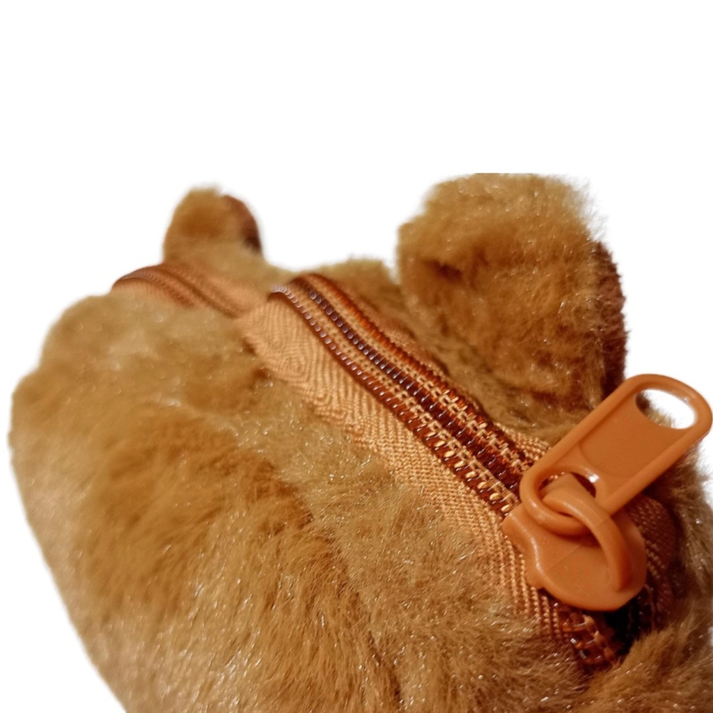 CARTUCHERA PELUCHE CAPYBARA