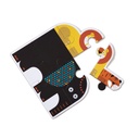 PUZZLE WERO CON FORMA X 6 PIEZAS VARIOS MOTIVOS