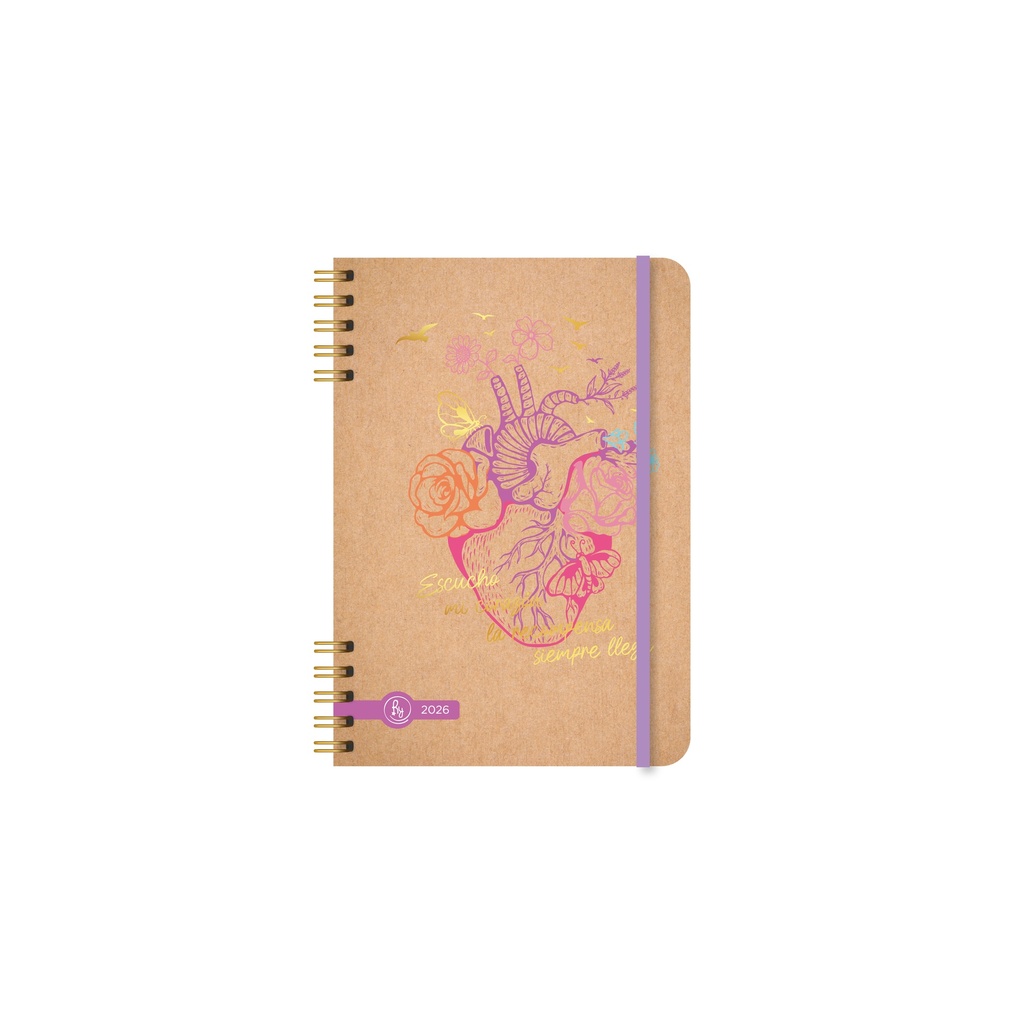 AGENDA RY 12X17 2DXP 8038 KRAFT
