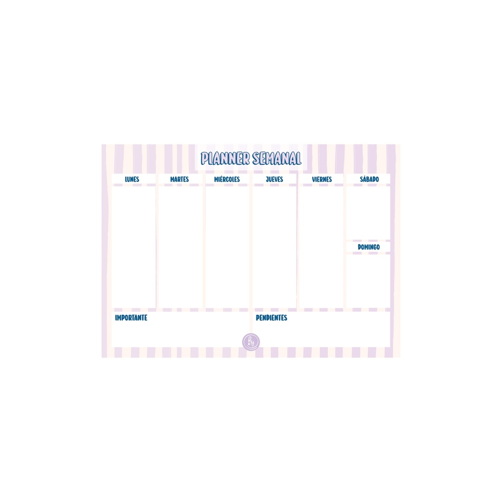 PLANNER SEMANAL RY A5