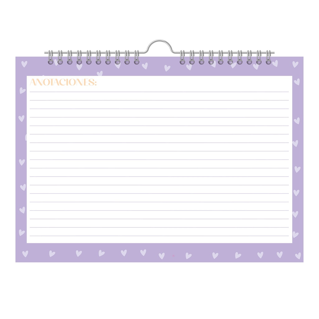 PLANNER MENSUAL RY 35X25 PERCHIRA 8033