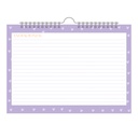 PLANNER MENSUAL RY 35X25 PERCHIRA 8033