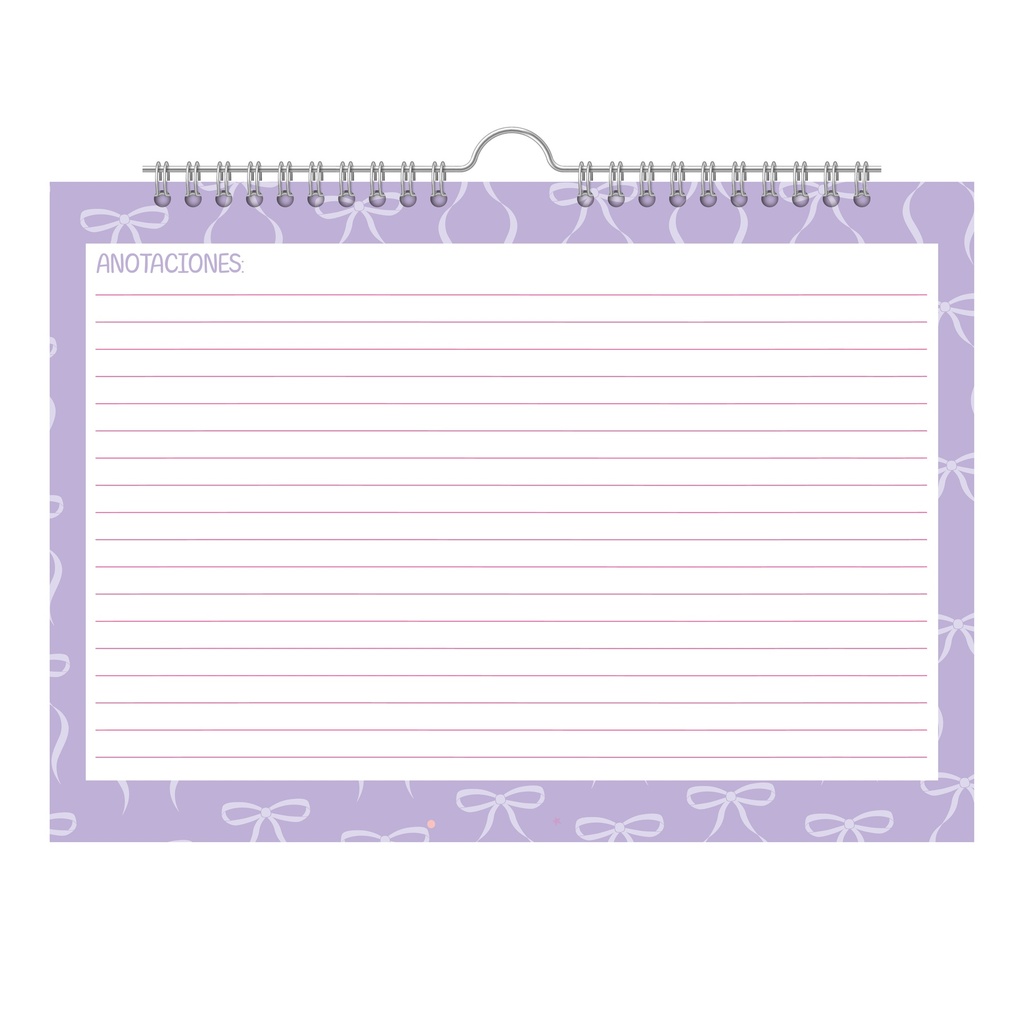 PLANNER MENSUAL RY 35X25 PERCHIRA 8033