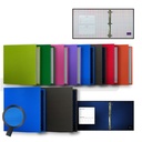 CARPETA REXON 3X40 FORRADA AZUL