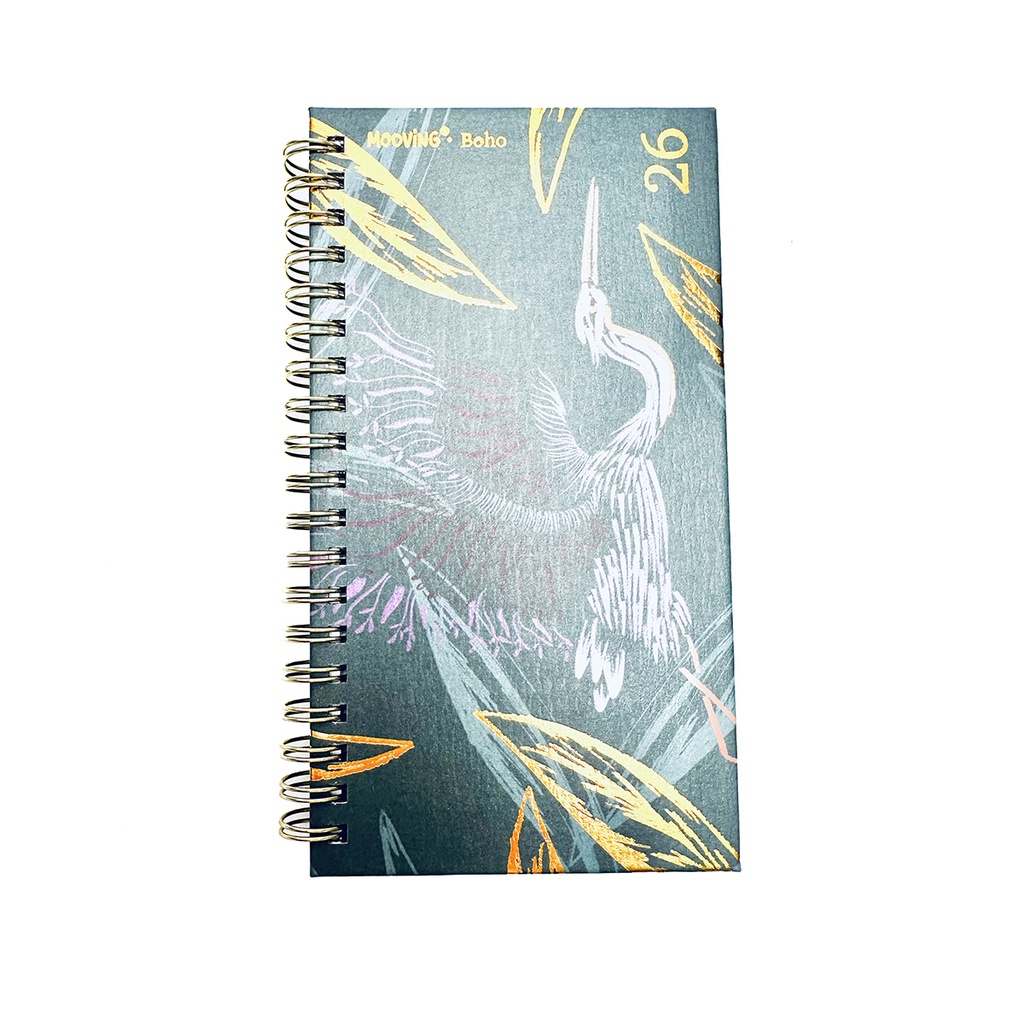 AGENDA MOOVING POCKET ESPIRALADA BOHO